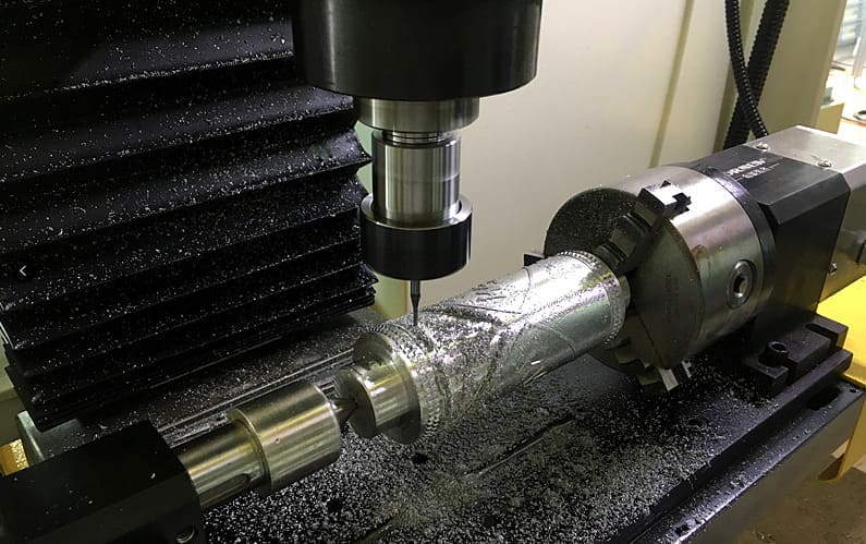 4-Axis CNC Machining