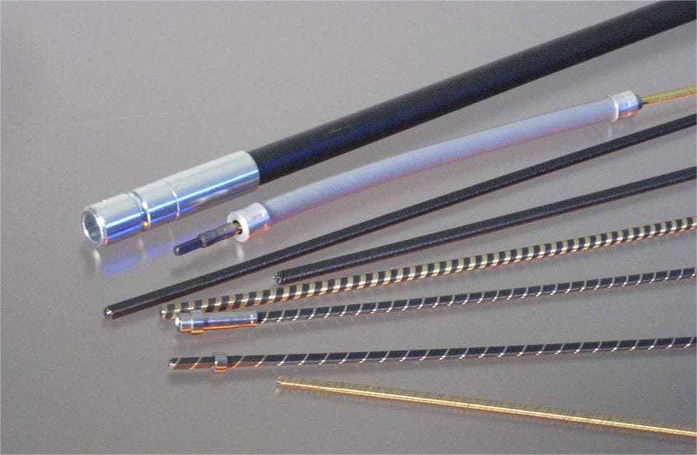 Axial parts in medical equipment