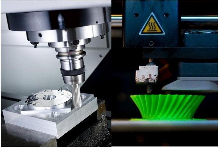 CNC Machining vs. 3D Printing_ Top 10 Main Differences