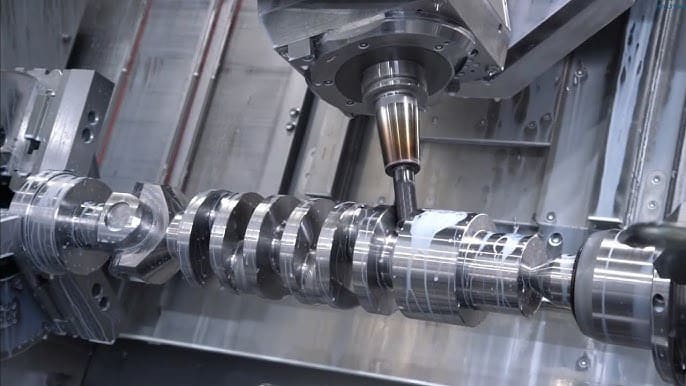 CNC milling processing of shaft-type parts
