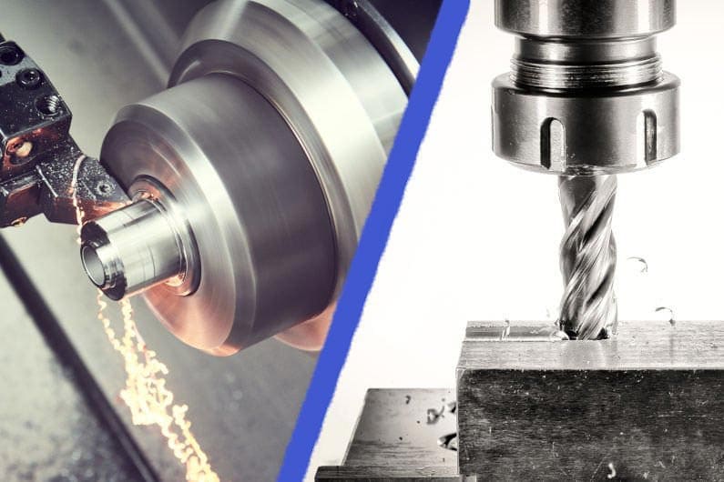 CNC Milling Vs. CNC Turning – When to Use Which
