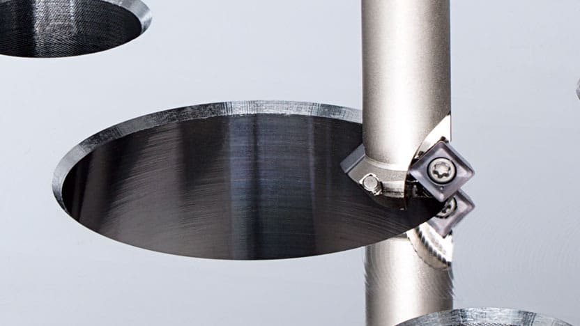 CNC processing of metal chamfers