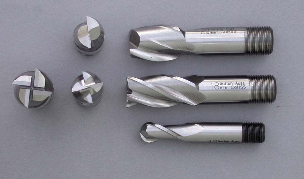 End mills cutters