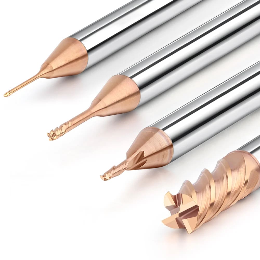 Finishing end mills