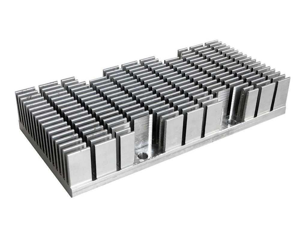 Flat Straight Fin Heat Sinks