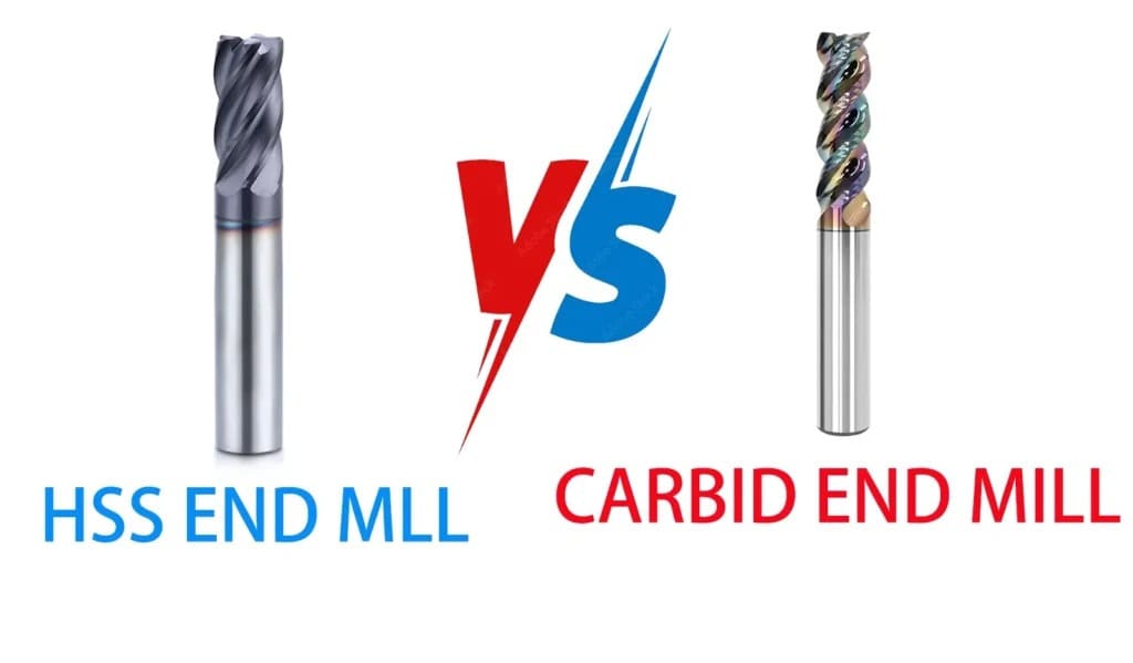 end mill VS. Carbid end mill