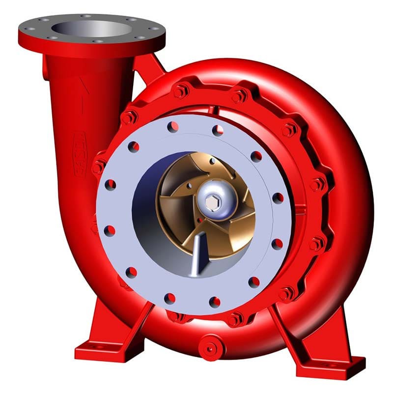 Impellers in fire fighting equipment