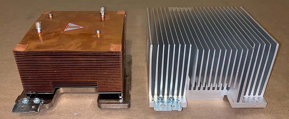 Main Differences between Copper Heat Sinks and Aluminum Heat Sinks