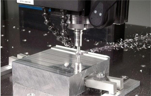 Milling carbon steel parts