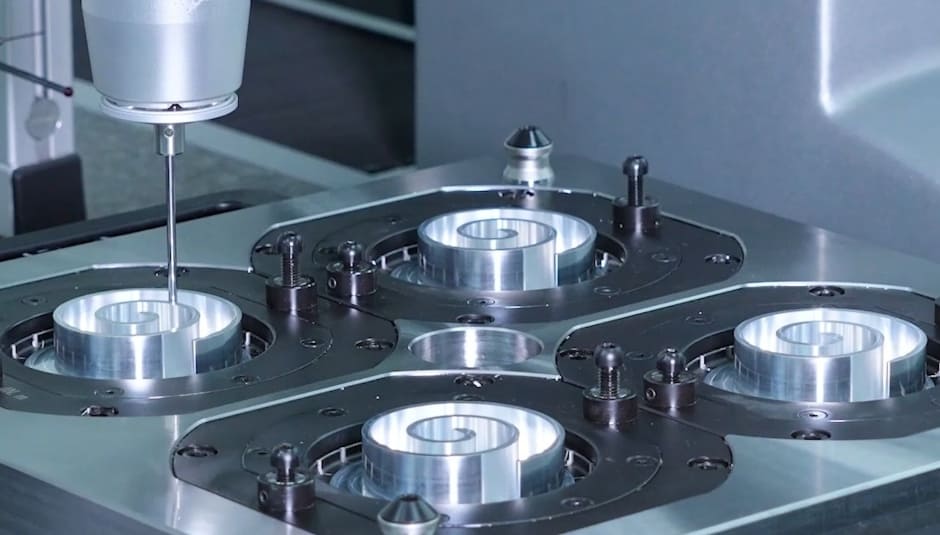 Orbiting scroll machining