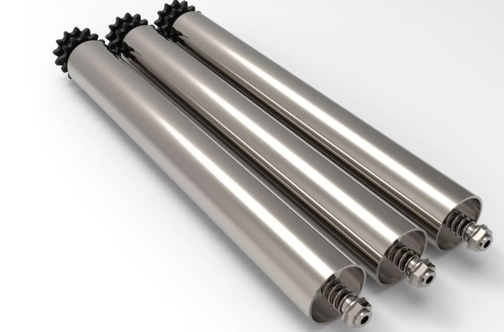 Precision industrial rollers