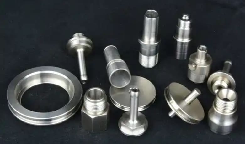 Processed carbon steel parts