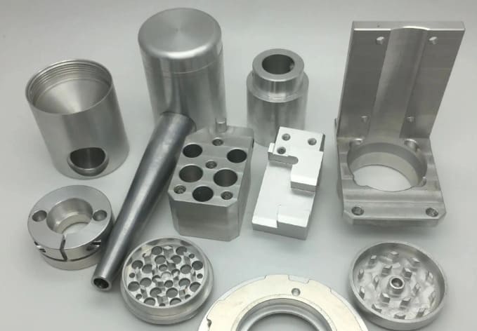 Prototype of metal parts processed by CNC
