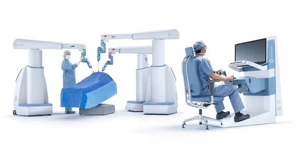 Robotic arms on medical devices