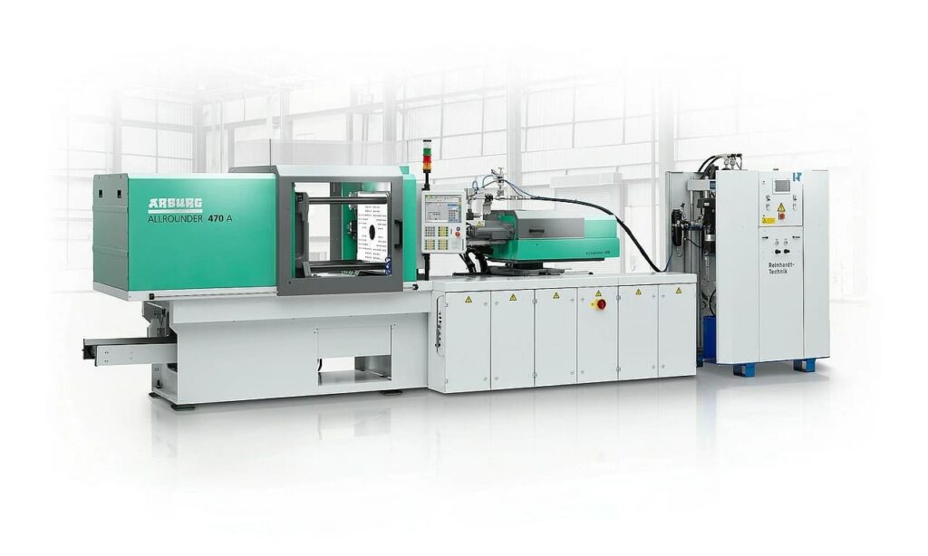 Silicone rubber injection molding equipment