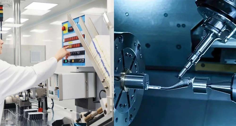 Swiss CNC machined medical parts