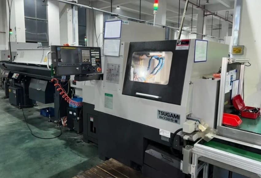 Swiss CNC Machining Manufacturing Workshop 2