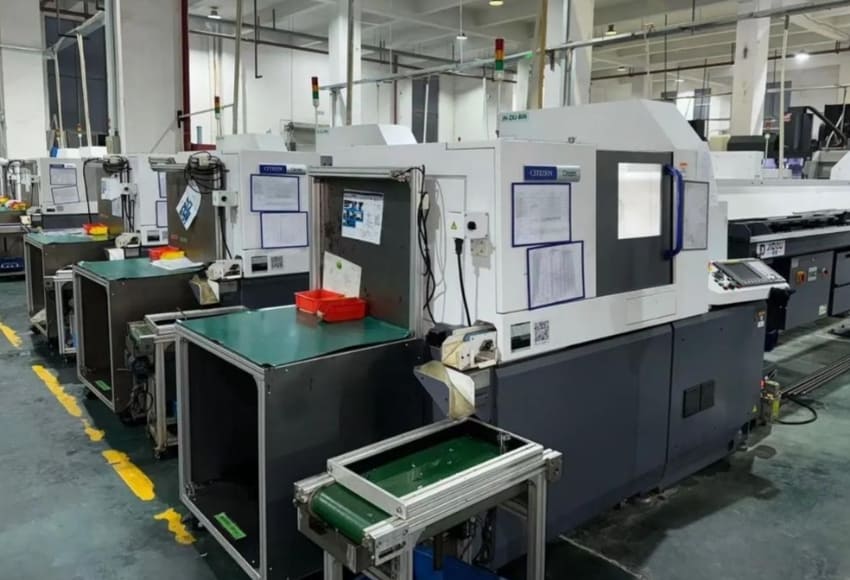Swiss CNC Machining Manufacturing Workshop