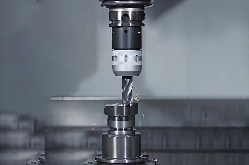 The running CNC tool