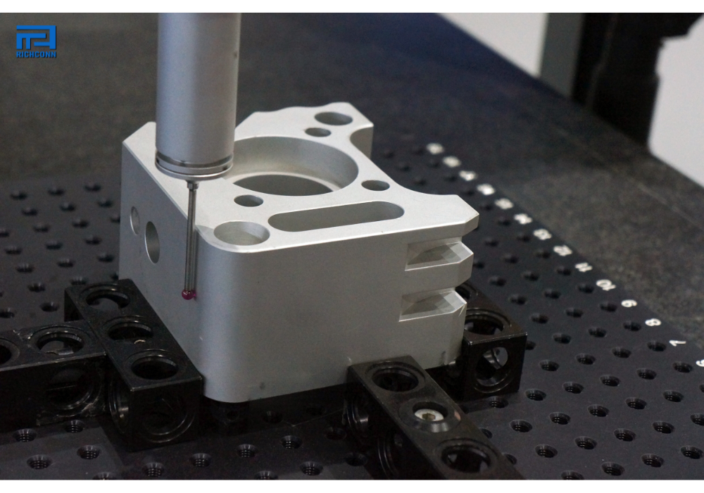 CMM inspection of CNC parts